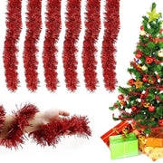 Sistema di decorazione per albero di Natale con lamette - 6 pezzi - 12 m