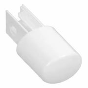 1247710005 TASTO PLASTICA BIANCO LAVATRICE ELECTROLUX REX AEG ZOPPAS 33mm - Electrolux Rex Aeg Zoppas