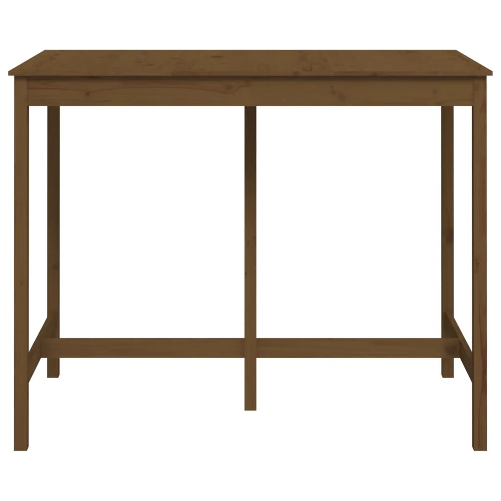 Tavolo da Bar Ambra 140x80x110 cm in Legno Massello di Pino 822160
