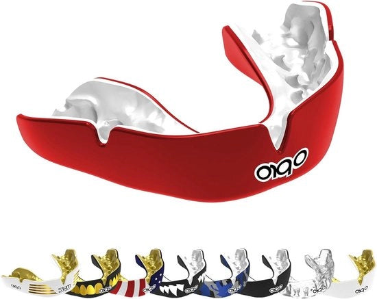 Protezione da Impatto Personalizzata - Ultima Comodità e Protezione per Rugby - Rosso Adulto