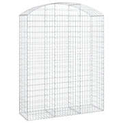 Cesto Gabbione ad Arco 150x50x180/200 cm Ferro Zincato