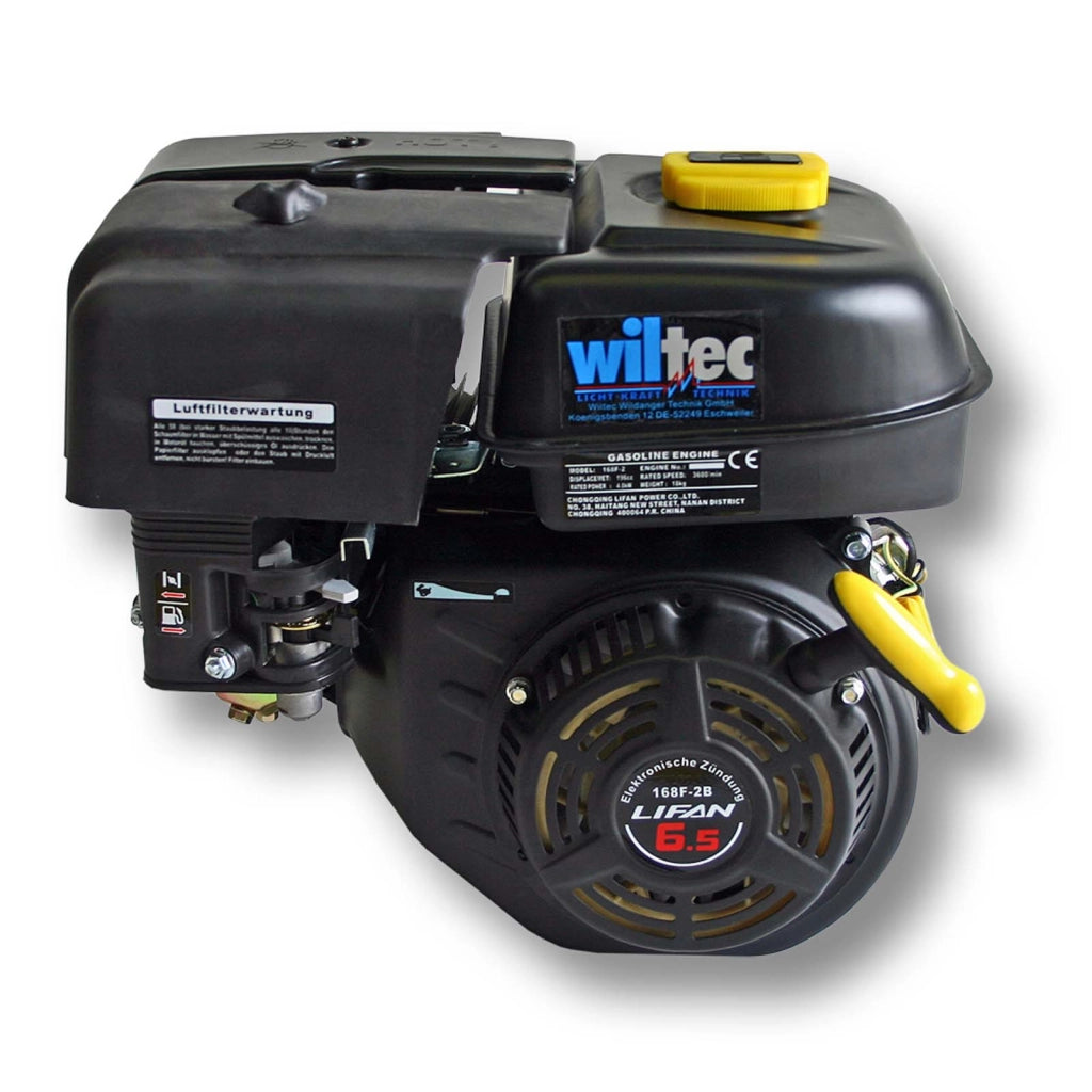 LIFAN 168 Motore benzina 4 tempi, OHV, 1 cilindro, 4,8kW 6,5 CV 20mm 196 ccm Avviamento a strappo