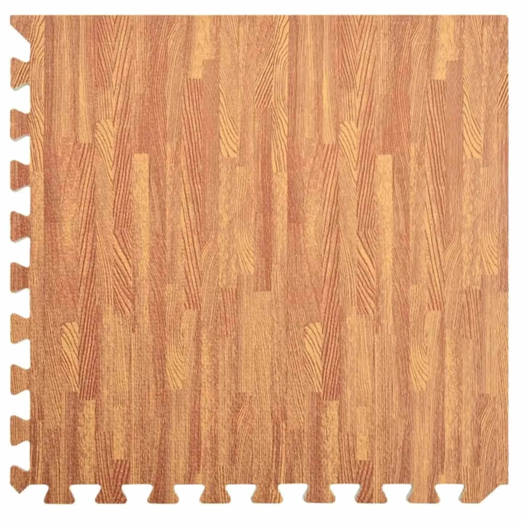 Tappetino per piscina 12 pz legno 4,32 ㎡ Schiuma EVA 3433275