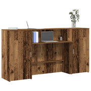 Banco Reception Legno Vecchio 200x50x103,5 cm Legno Multistrato 3324221