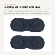Casco VR per Oculus Quest 2 e Pico neo3 - Protezione anti-urto con materiale EVA - 2 pezzi