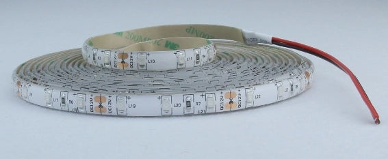 STRISCIA 5M IP65 3528 60LED/M 12V 4,8W/M 130LM/M ROSSA