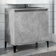 Mobile Lavabo Grigio Cemento 58x33x60 cm in Legno Multistrato 857116