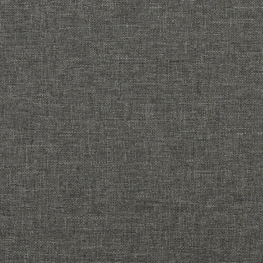 Giroletto a Molle con Materasso Grigio Scuro 120x190cm Tessuto 3269658