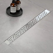 Doccia in acciaio inossidabile - 60 cm - inclusa valvola di scarico
