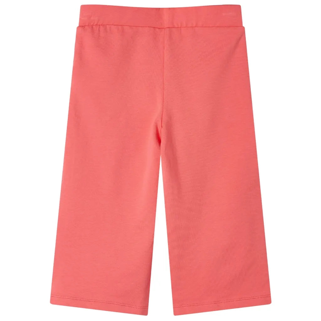 Pantaloni per Bambini a Gamba Larga Corallo 104 CFW4686724