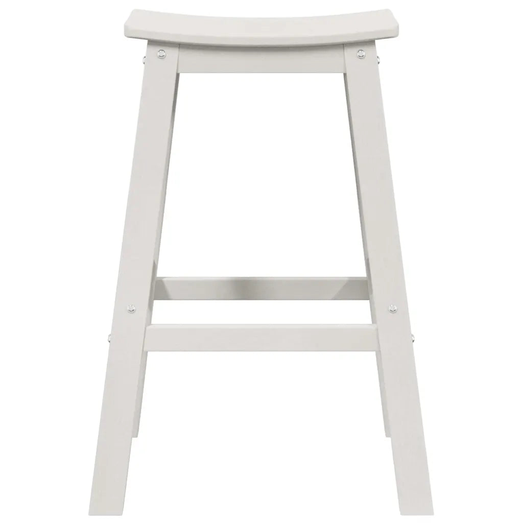 Set Bar da Giardino 4 pz | Set Salotto da Giardino Bianco HDPE