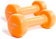 Set di allenamento con pesi riempiti d'acqua - set di pesi adattabili - fino a 2/5 kg per coppia per allenamento di forza e fitness Dumbbell