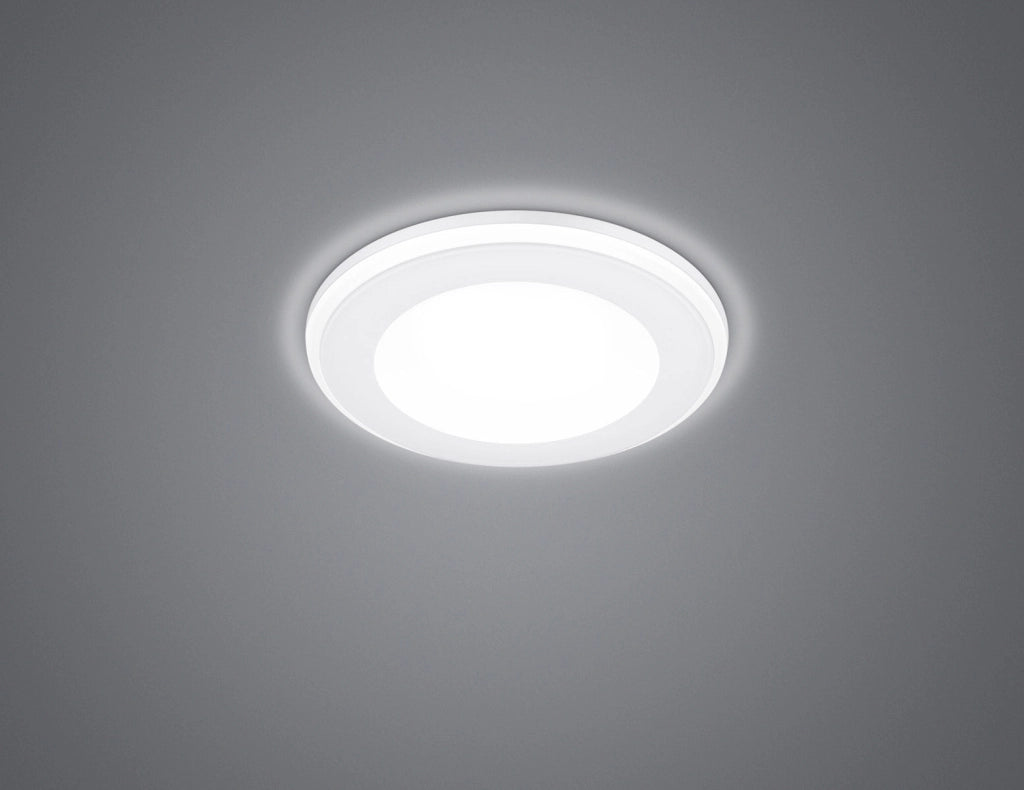 Faretto da Interno a LED in Plastica Bianco Opaco