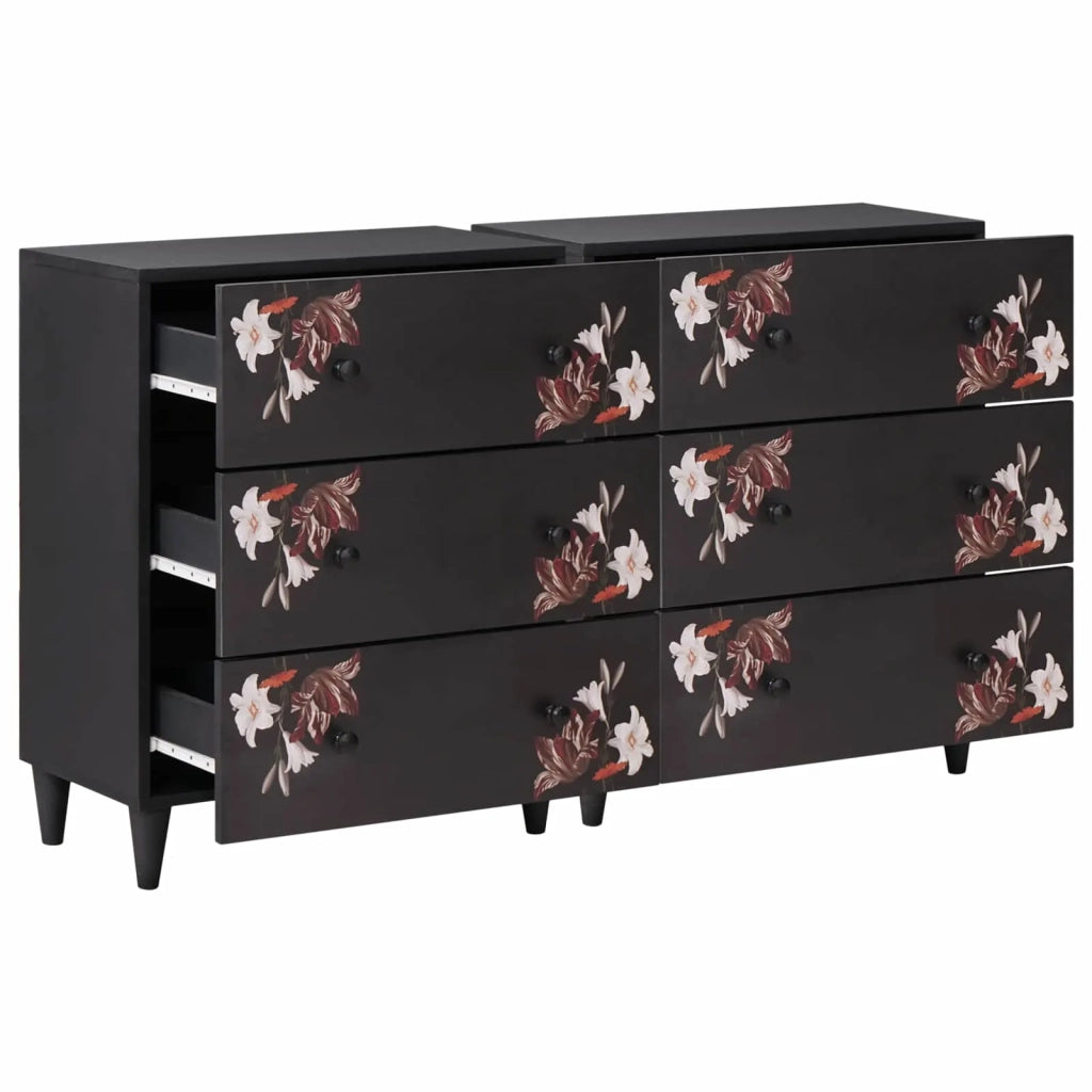 Armadi di Stoccaggio 2 pz Motivo Motivo 120 x 33 x 75 cm 3310139