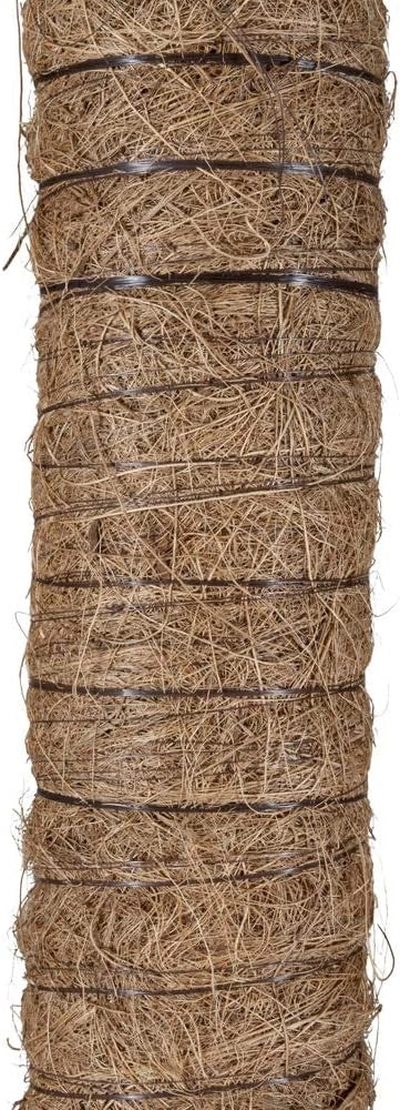 Bastone piante rampicanti Tutore Muschiato con Tubo in plastica e Fibra di Cocco, 80 cm