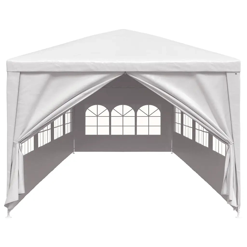 Gazebo da Giardino 3x12 m Bianco 91429