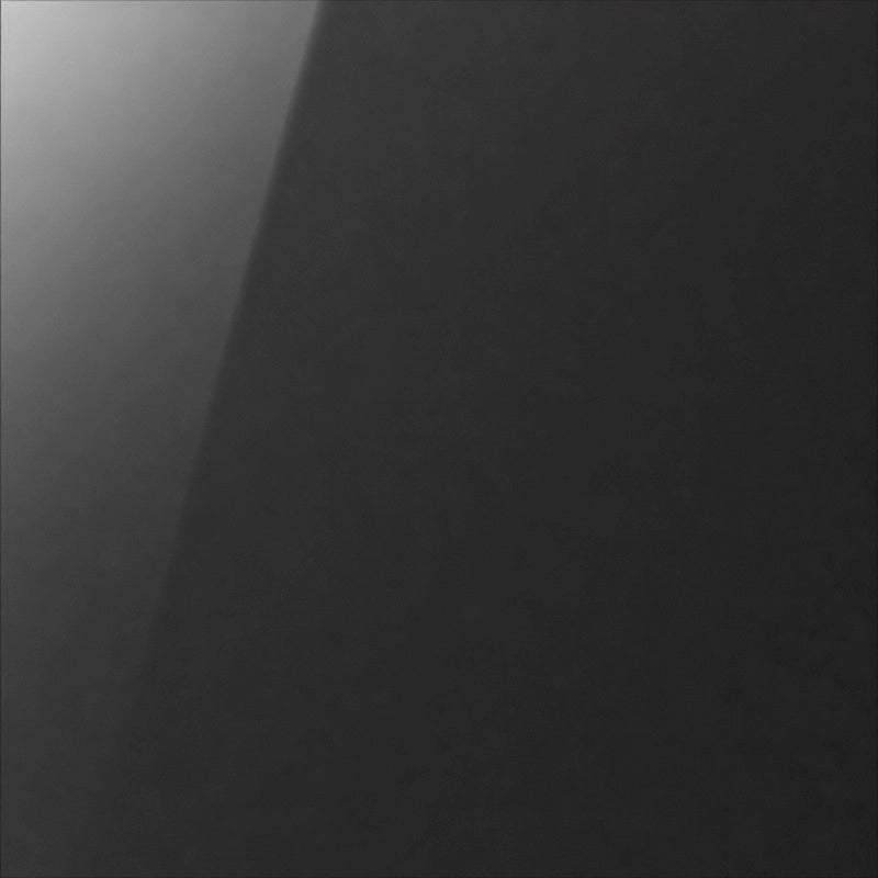 Pannelli decorativi parete effetto specchio nero fumé, rivestimento murale PVC UV lucido 120x60 set 6 pezzi - Divina Home