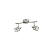 BARRA MERANTI 2 FARETTI GU10  1 PZ