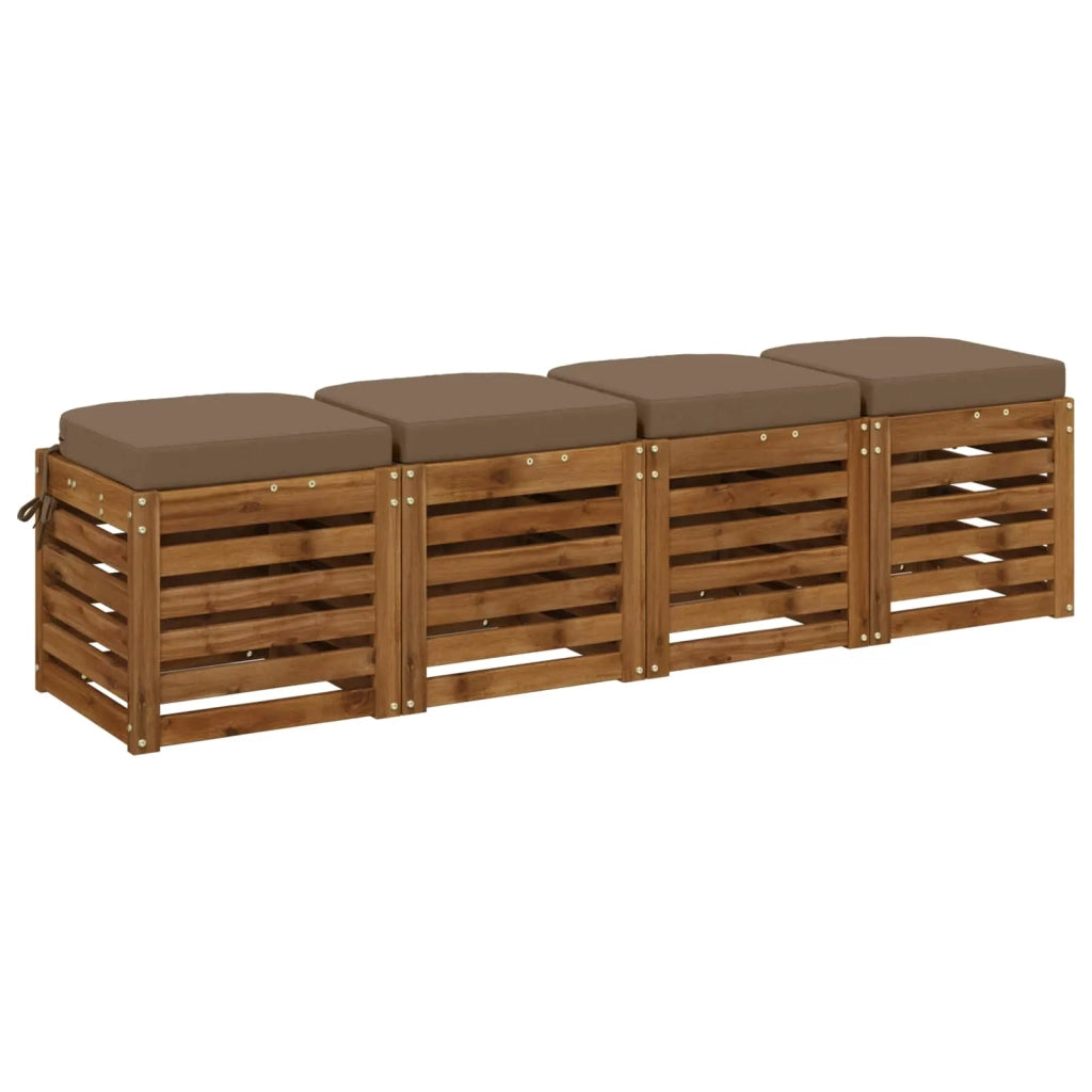Cuscini per sedile a 4 pezzi SOEST 4 pcs 100% Poliestere 945228