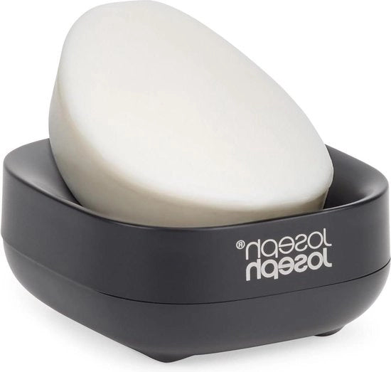 Sottile Contenitore di Sapone con Design Antiscivolo per Bagno e Cucina - Matzwart