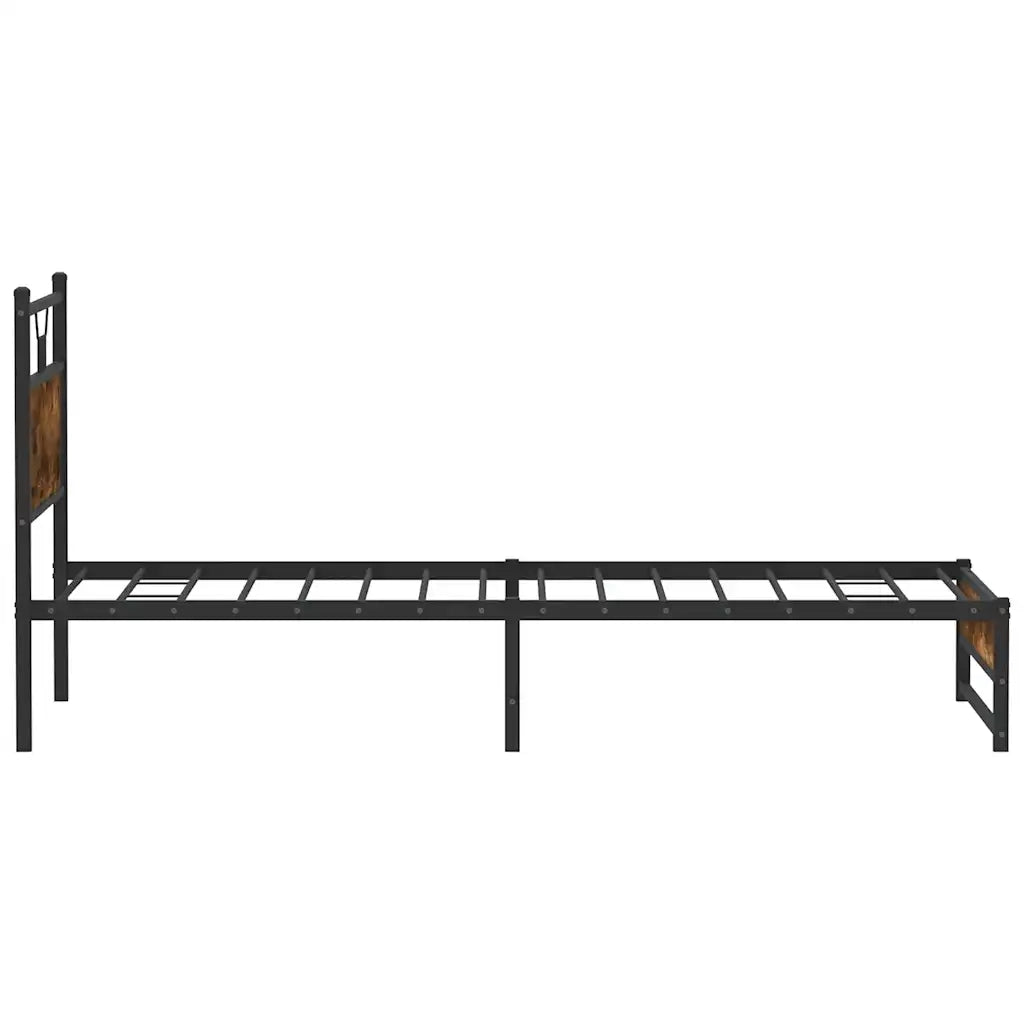 Giroletto senza Materasso Rovere Fumo 107x203 cm in Truciolato 4106904