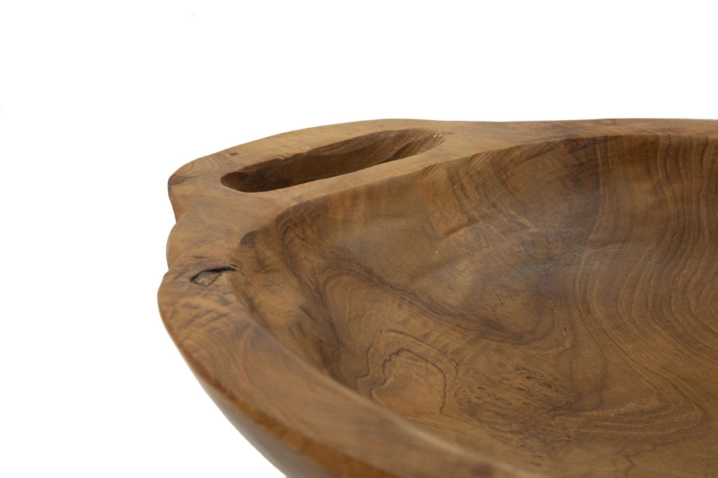 Svuotatasche Wan 37x26,5x7 cm in Teak Riciclato