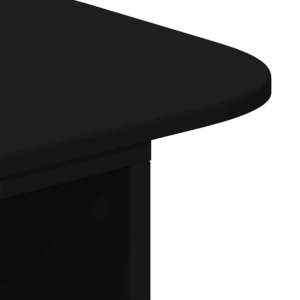 Tavolo consolle Nero 93 x 40 x 75 cm Legno multistrato