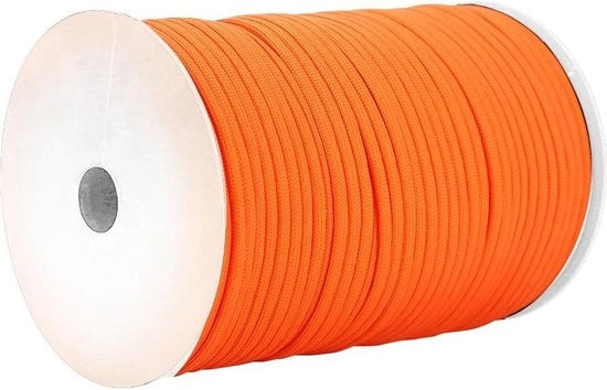 Paracord multifunzionale riflettente 550 lanyard - 9 corda di nucleo - 100m (arancione)