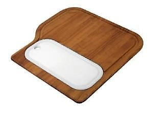CM 094061 tagliere da cucina Rettangolare Bianco
