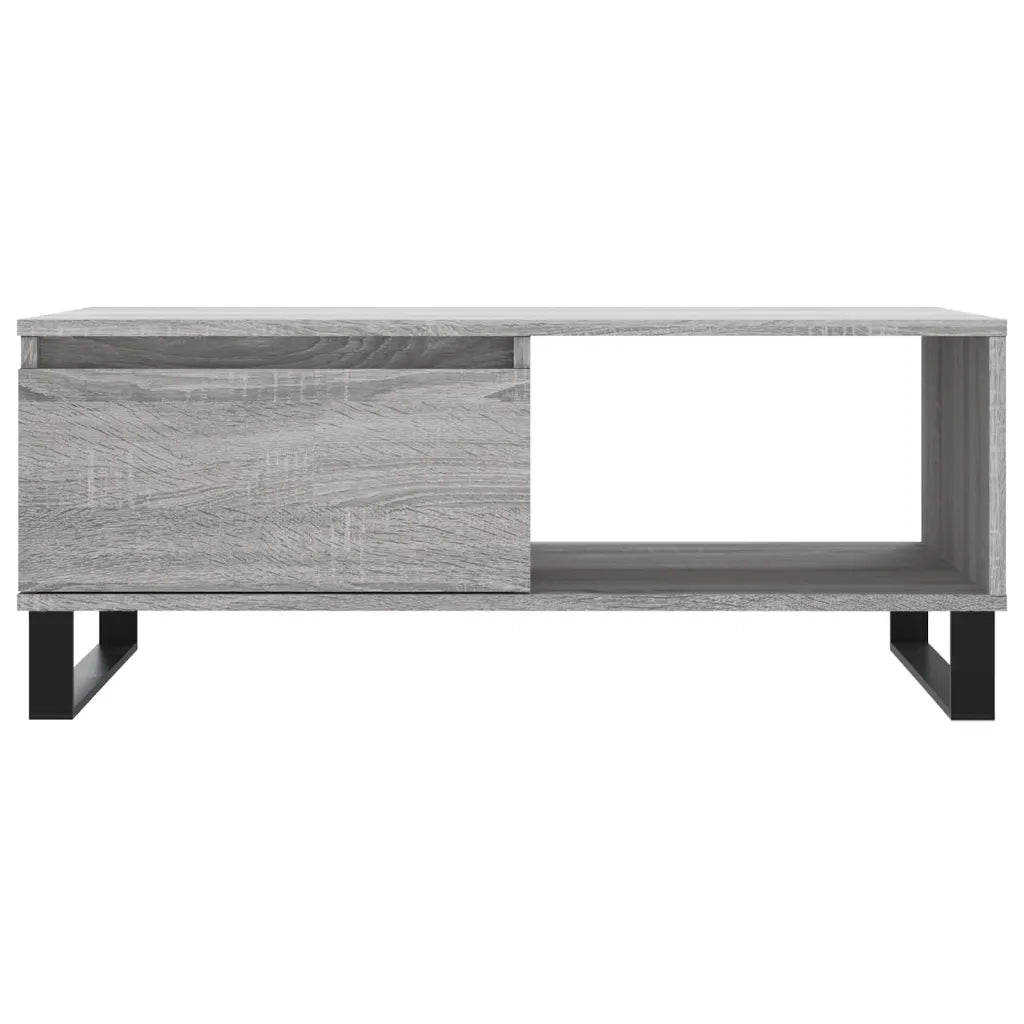 Tavolino salotto | Tavolino da caff¨¨ | Tavolino da Soggiorno Grigio Sonoma 90x50x36,5 cm Legno Multistrato