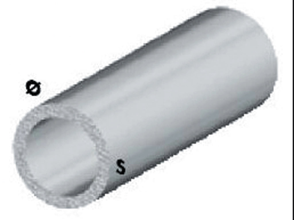 PROFILO ARGENTO H.100 CM TUBO TONDO 12X1 MM*- ARCANSAS- 5,0 pz