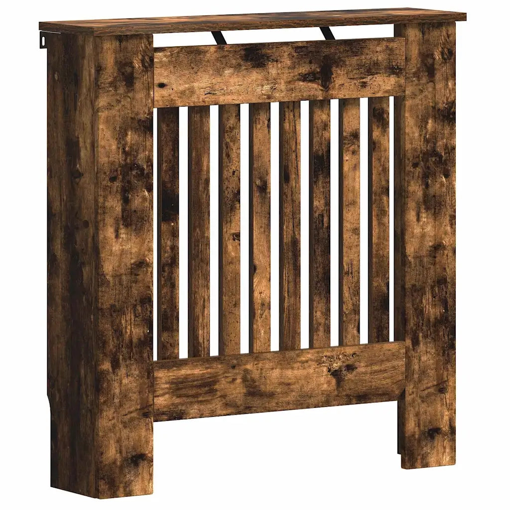 Copertura per radiatori Rovere fumé 78 x 19 x 81,5 cm