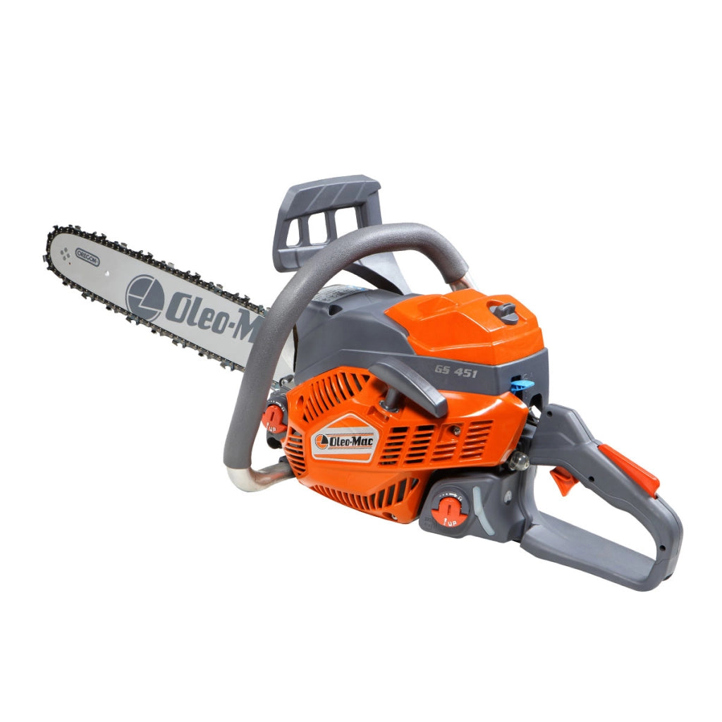 Oleo‑Mac GS 451 – Motosega 43 cm³ (2,9 HP / 2,1 kW), barra 41cm