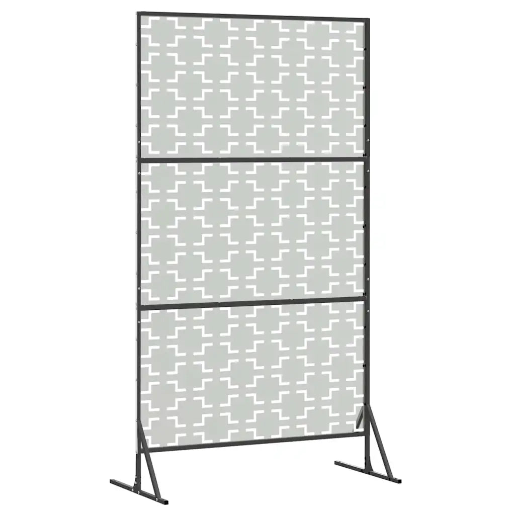 Schermo per Privacy Grigio 100 x 50 x 180 cm Acciaio CFW9625458