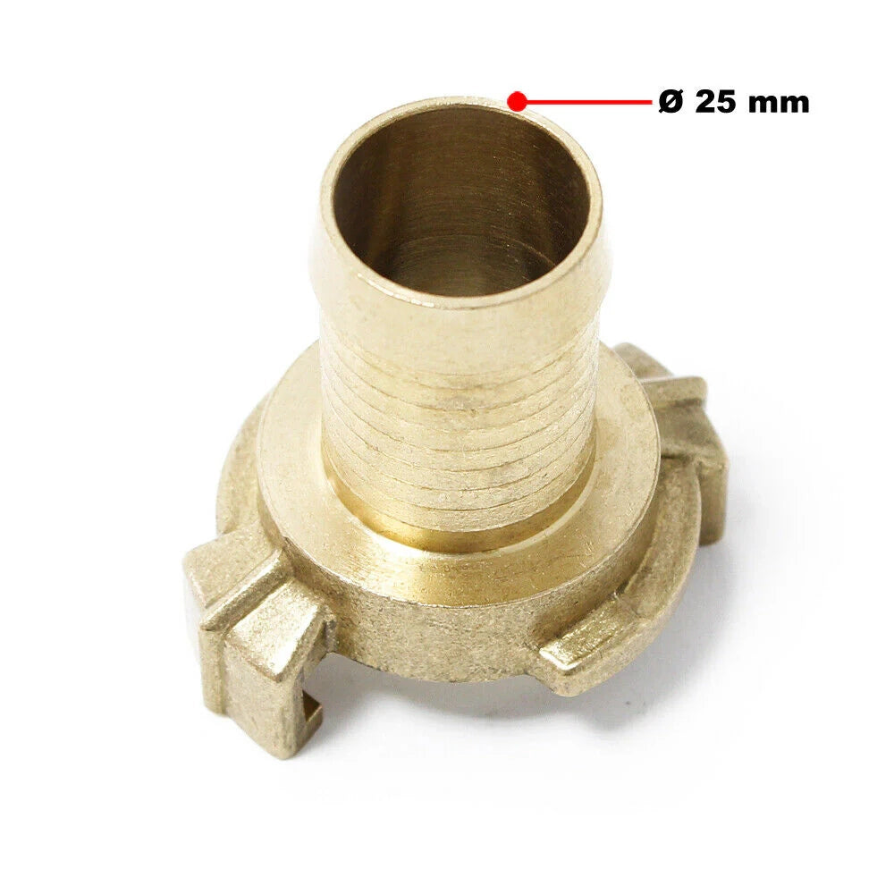 Raccordo rapido per tubo flessibile dell'acqua in ottone DN25 (1") 16_0002103