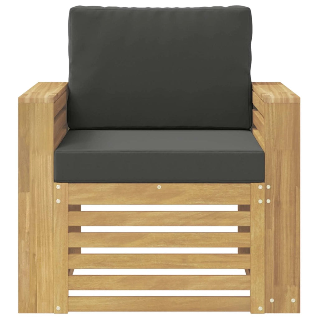 Set di divani da esterno-Sofa da giardino Poliestere Bianco 120056