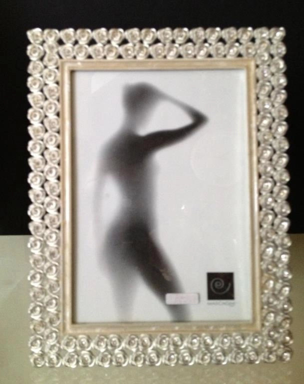 Portafoto mascagni con strass 10x15cm m360