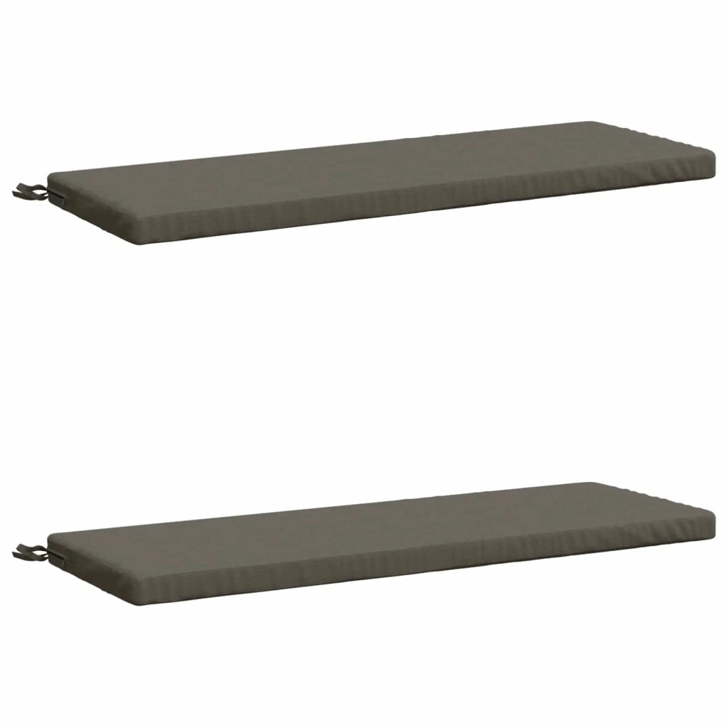Cuscini per Panchina a 2 Pezzi SOEST 2 pz 100% Poliestere 948753