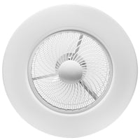 Lampadario Con Ventilatore App1551-c White