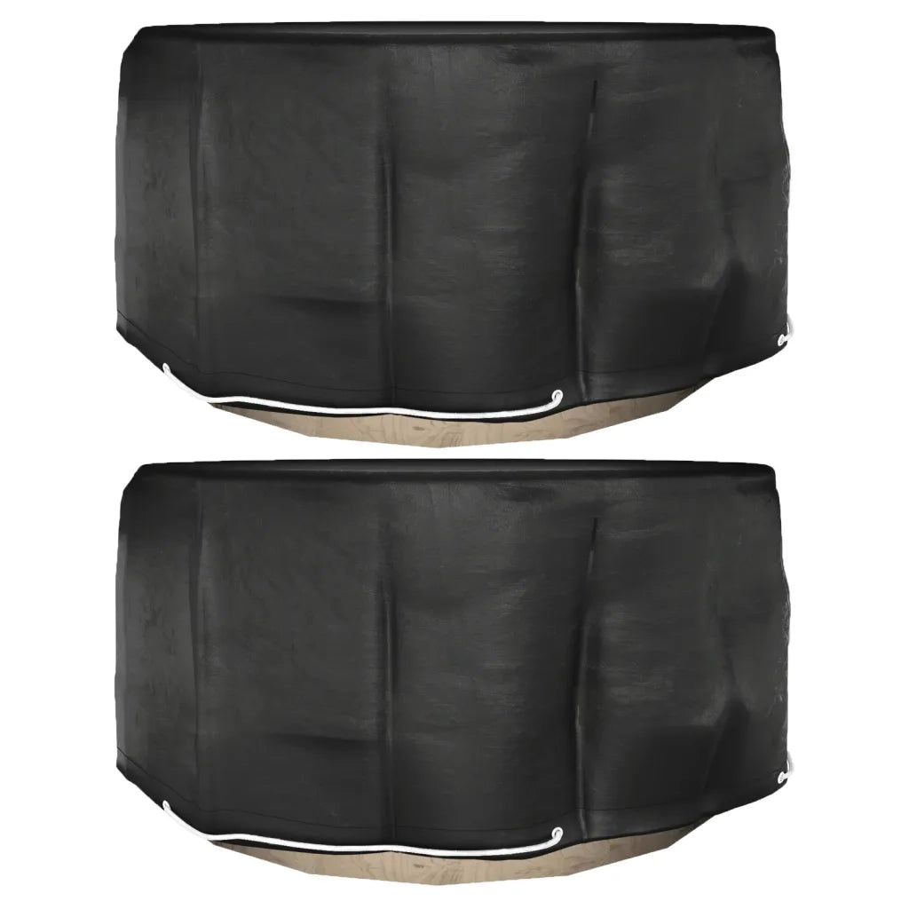 Coperture Mobili da Giardino 2pz 10 Occhielli Ã˜230x90cm Rotondecod mxl 124260