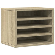 Mobiletto portaoggetti per ufficio in rovere Sonoma 36 x 26 x 29,5 cm 02_0043586