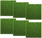 6 pezzi di erba sintetica per mini giardino, tappeto di erba sintetica 15 x 15 cm per mini giardino, tappeto di erba sintetica artificiale per mini giardino, decorazione di muschio per mini giardino, decorazioni DIY per mini ornamenti, casetta dei gnomi