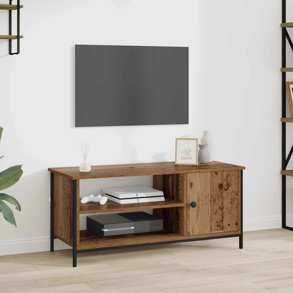 Mobile TV-Credenza per TV Legno vecchio 100 x 40 x 45 cm Legno multistrato