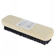 Trade Shop - 3 Pz Spazzola Per Scarpe Con Setole Per Pulizia Lucidatura Con Manico In Legno -