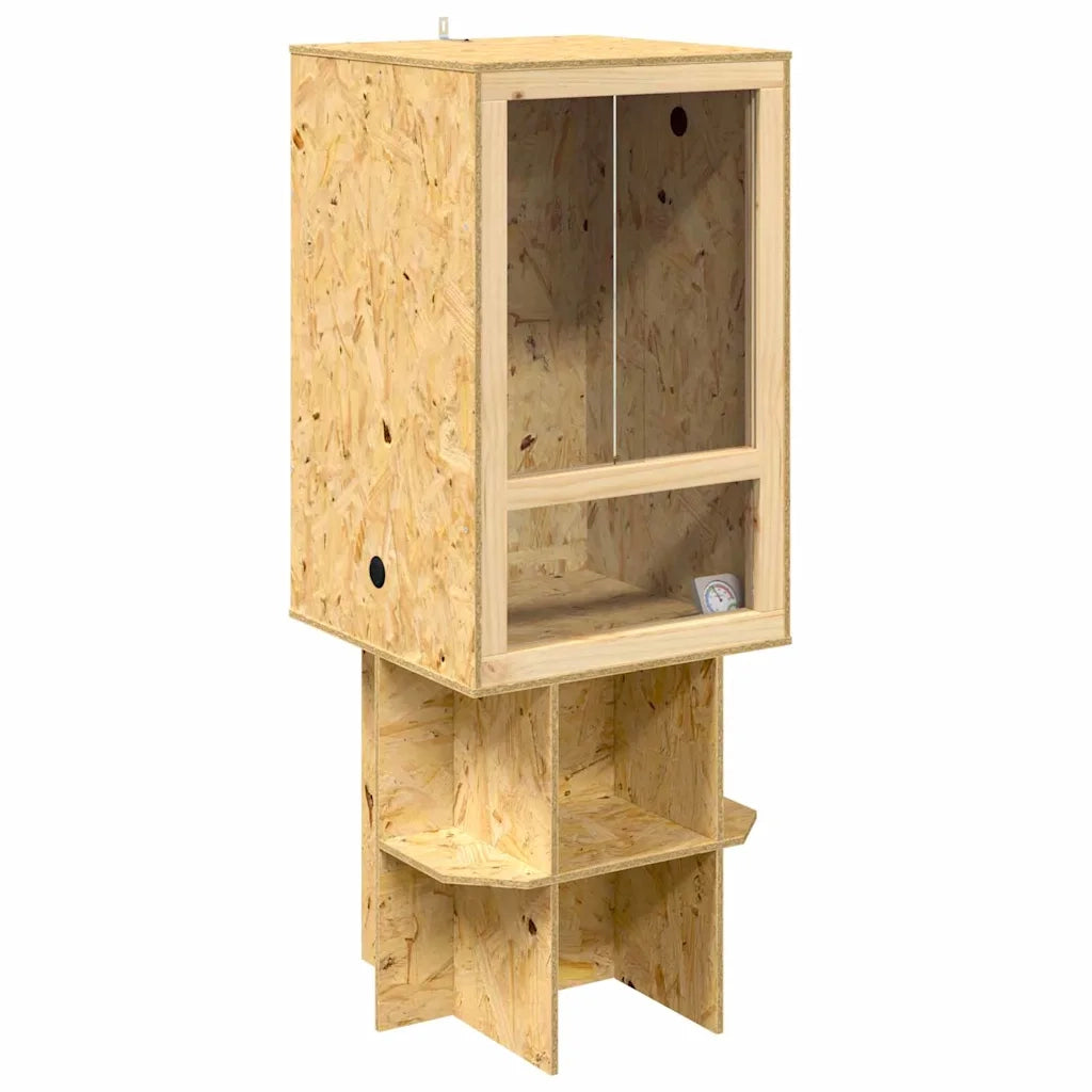 Terrario Marrone 50 x 50 x 130 cm OSB CFW3355660