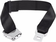 Accessori di Sicurezza per Auto - Verlengstuk di Cinturone di Sicurezza - Cinturone di Sicurezza Auto - Clip di Cinturone - Verlenggesp - Cinturone di Sicurezza Auto - Accessori per Sicurezza Extra - 1 Pezzo - Nero - 25-80 cm
