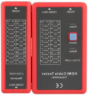Testatore HDMI portatile con display LED ad alta risoluzione per il controllo di guasti - testatore HDMI e testatore cavo HD - ideale per la ricerca di errori