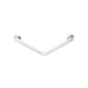 Barra diagonale coprimano bagno doccia disabili inox bianco nofer 15068.w