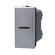 Trade Shop - Invertitore 1p 16a Assiale Colore Silver Compatibile Con Bticino Axolute -