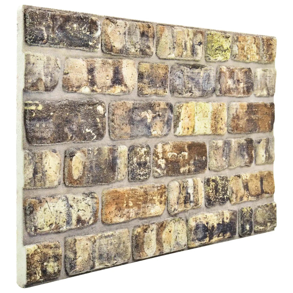Pannelli da parete 10 pz Multicolore 100 x 50 cm Schiuma EPS CFW4113564